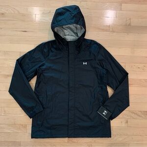 New! UA Women's Medium Tall (MT) Stormproof Cloudstrike Jacket Athletic